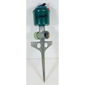 Orbit Compact Gear Drive Sprinkler on Spike 360 degrees